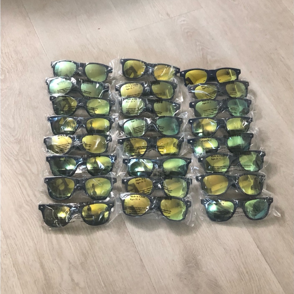 25 Pairs NEW Modelo Sunglasses Party Bundle Lot for Events, Giveaways, Festivals